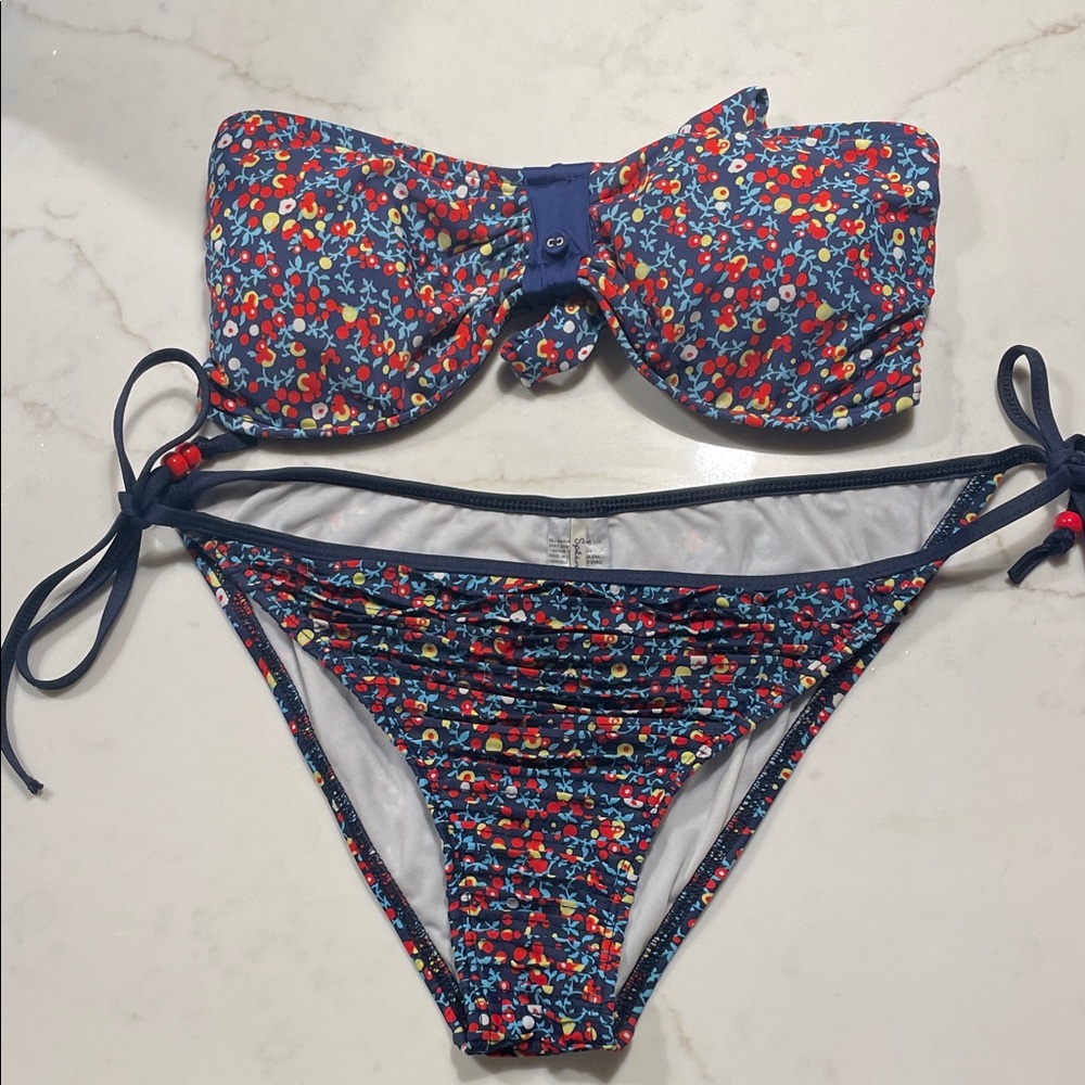 Splendid Swim Strapless Bikini Set